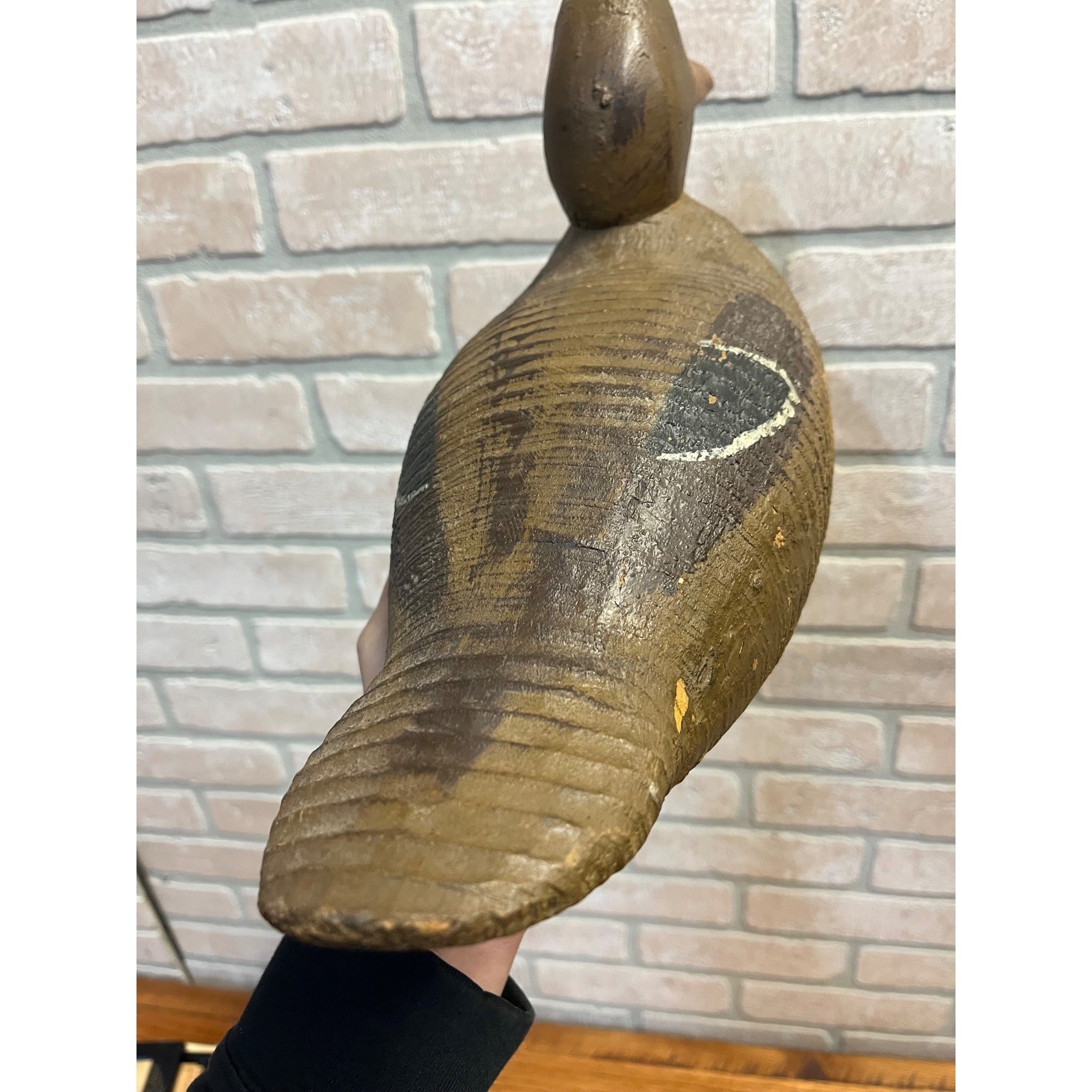 Vintage Original 1940s PADCO Smooth Supreme Mallard Wood Duck Decoy Pascagoula