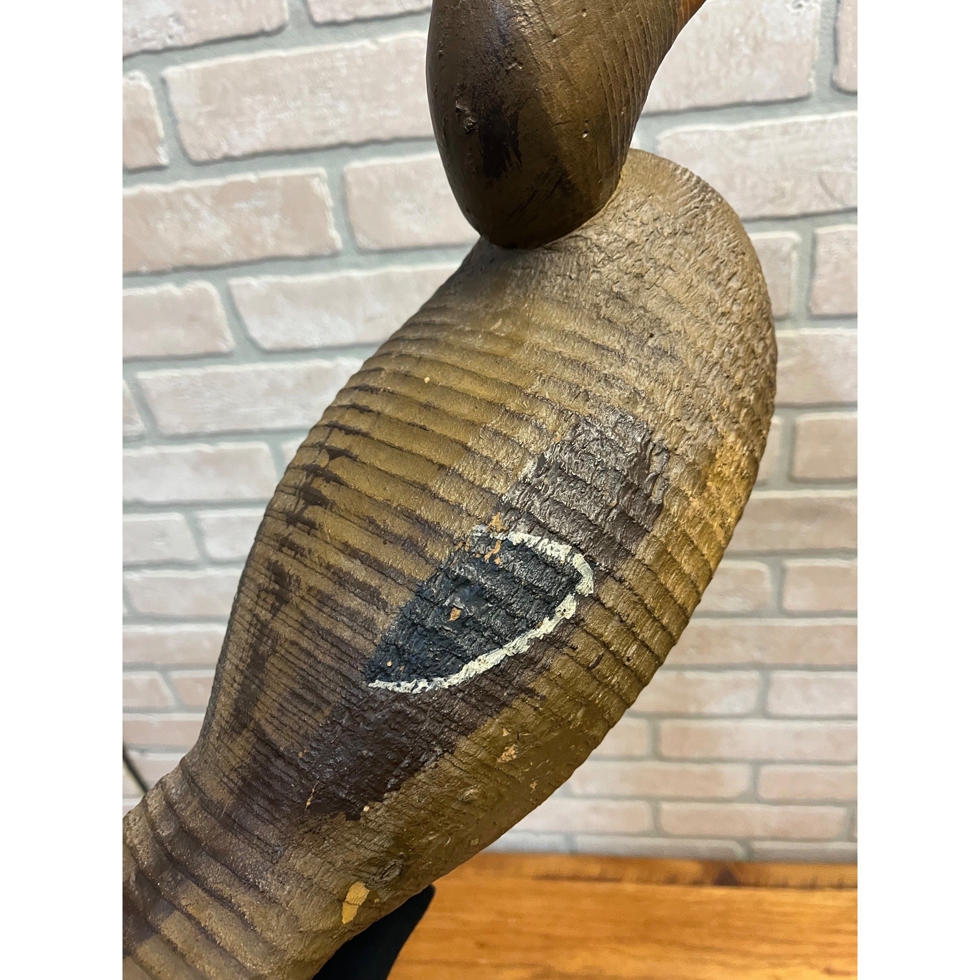 Vintage Original 1940s PADCO Smooth Supreme Mallard Wood Duck Decoy Pascagoula
