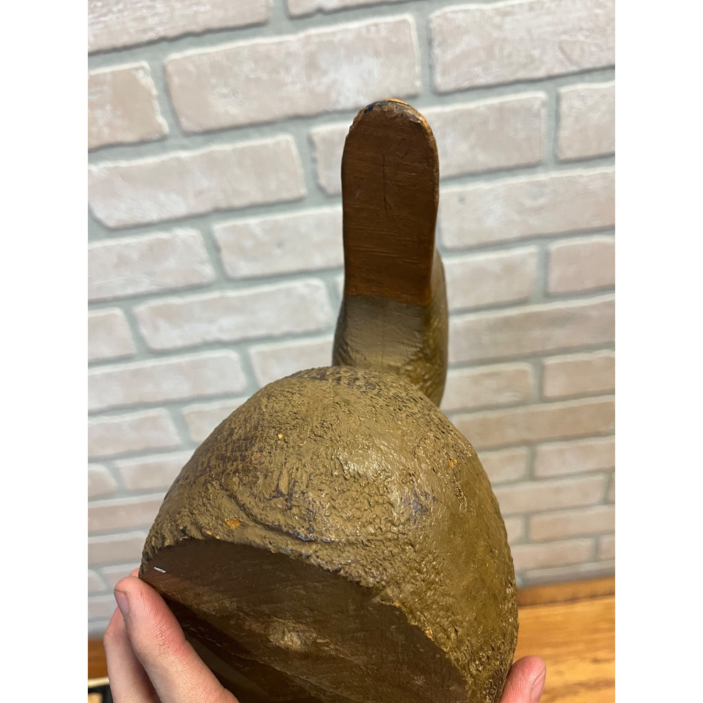 Vintage Original 1940s PADCO Smooth Supreme Mallard Wood Duck Decoy Pascagoula