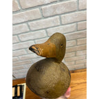 Vintage Original 1940s PADCO Smooth Supreme Mallard Wood Duck Decoy Pascagoula