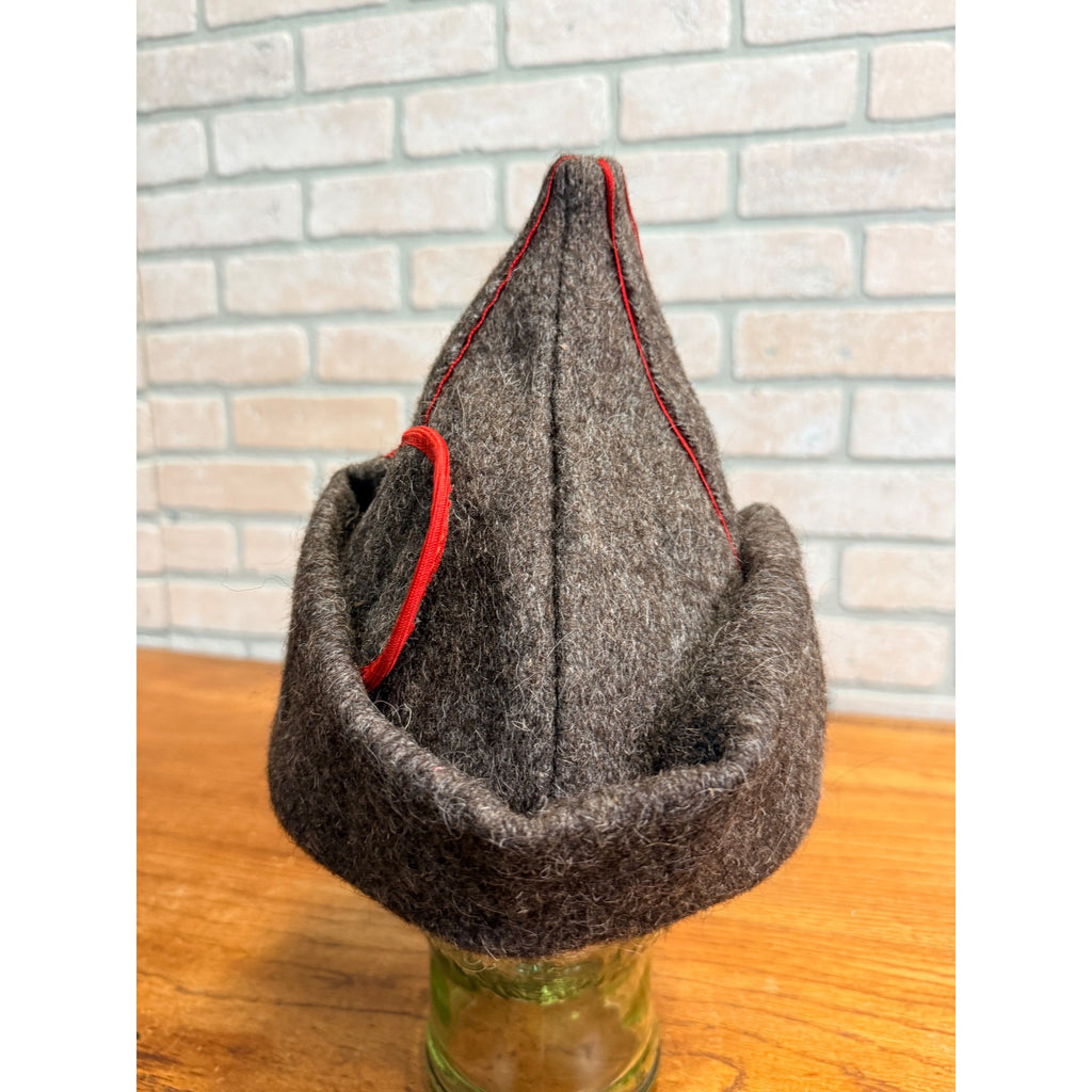 Original USSR Soviet Russian Army Budenovka Wool Military Hat Uniform NKVD Cap