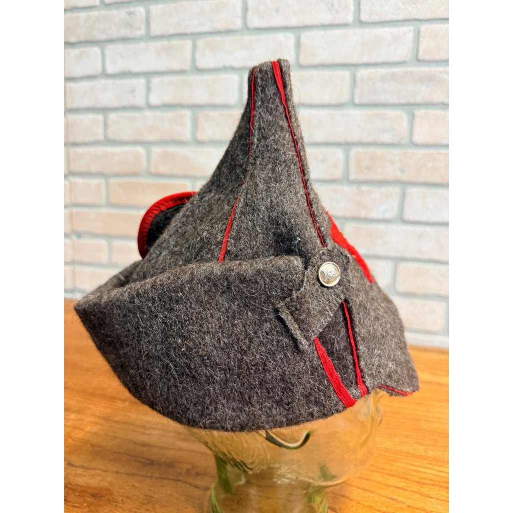 Original USSR Soviet Russian Army Budenovka Wool Military Hat Uniform NKVD Cap