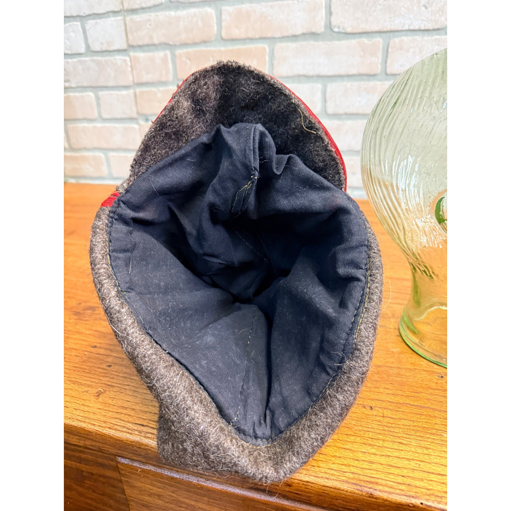 Original USSR Soviet Russian Army Budenovka Wool Military Hat Uniform NKVD Cap