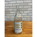 Vintage Bon Ton Waukesha Wisconsin Wis White Soda Glass Bottle 32oz