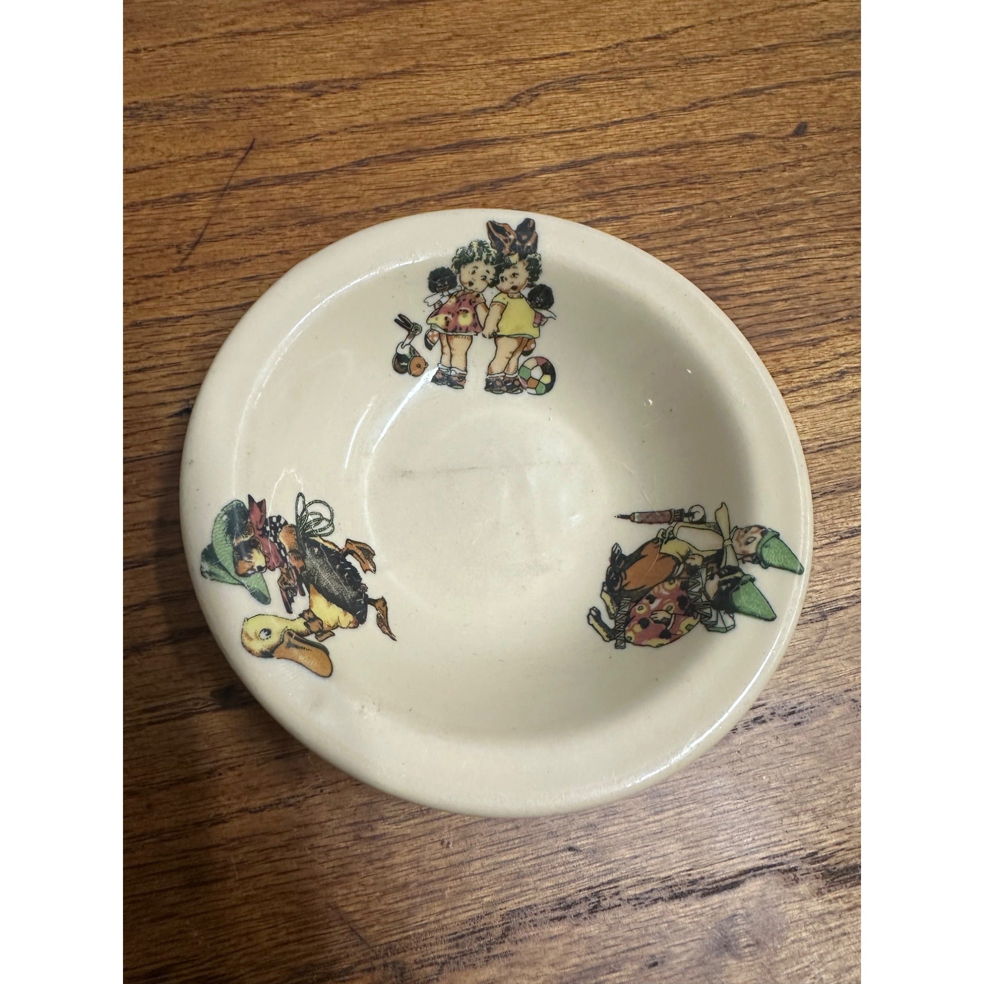 Vintage 1900s RARE Mayer China Child's Dessert Bowl Dish Ironstone 4.75" Beaver Falls
