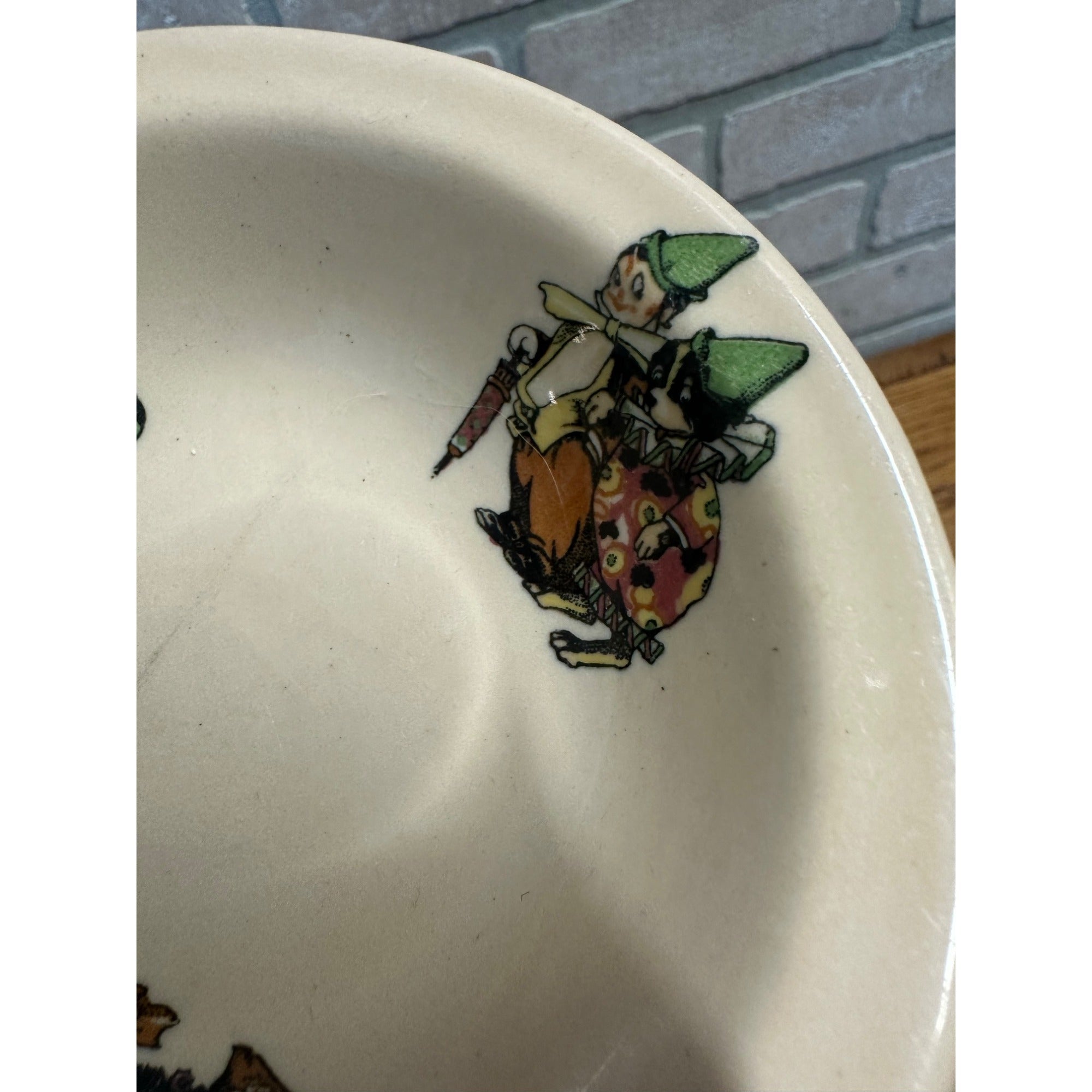 Vintage 1900s RARE Mayer China Child's Dessert Bowl Dish Ironstone 4.75" Beaver Falls