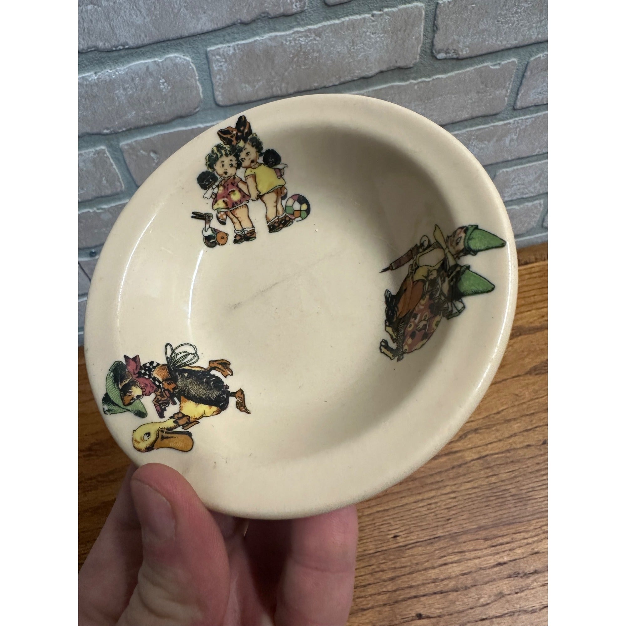 Vintage 1900s RARE Mayer China Child's Dessert Bowl Dish Ironstone 4.75" Beaver Falls