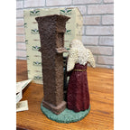 1999 Enesco Linda Baldwin Belsnickle Father Time Santa Christmas Figure Limited
