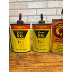 Vintage Lot (4) Gun Hand Oilers Oil Cans Remington, Hoppe's, Outers 445 Hunting