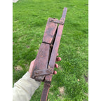 Antique Civil War Battle Rattle Folk Art Wooden Hinged Clapper Noisemaker AAFA