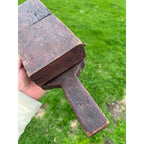 Antique Civil War Battle Rattle Folk Art Wooden Hinged Clapper Noisemaker AAFA