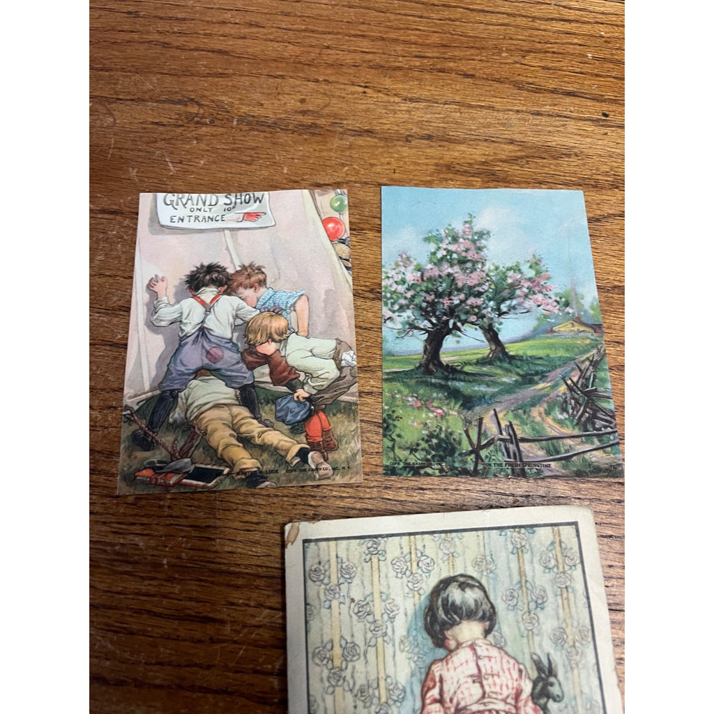 RARE Vintage 1920s Gridley Butter Butterkid Album Advertising Card Milwaukee WI