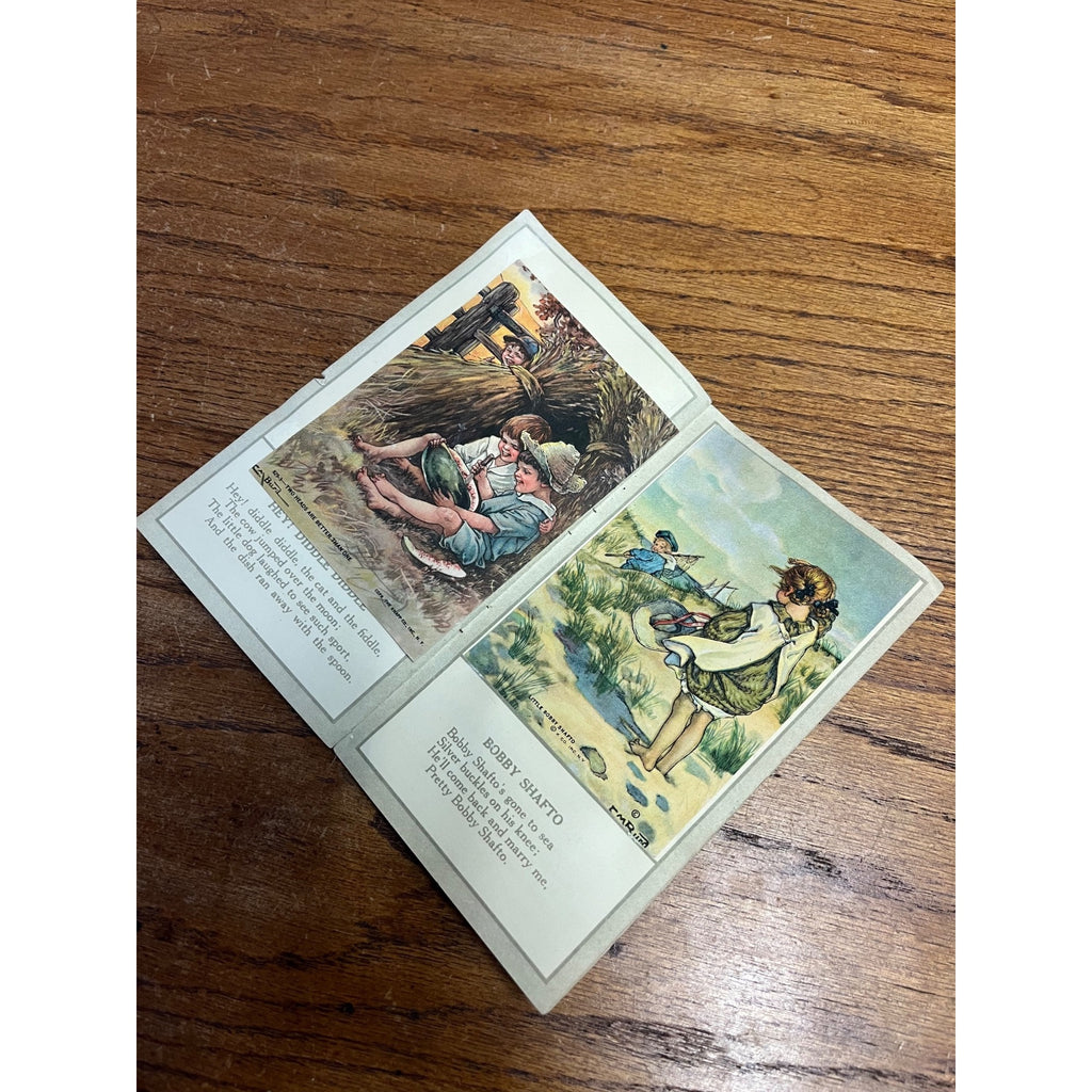 RARE Vintage 1920s Gridley Butter Butterkid Album Advertising Card Milwaukee WI