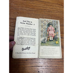 RARE Vintage 1920s Gridley Butter Butterkid Album Advertising Card Milwaukee WI