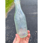 JOHN GUND BREWING CO., LA CROSSE, WIS. BLOB TOP EMBOSSED PRE-PRO BEER BOTTLE
