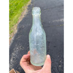 JOHN GUND BREWING CO., LA CROSSE, WIS. BLOB TOP EMBOSSED PRE-PRO BEER BOTTLE