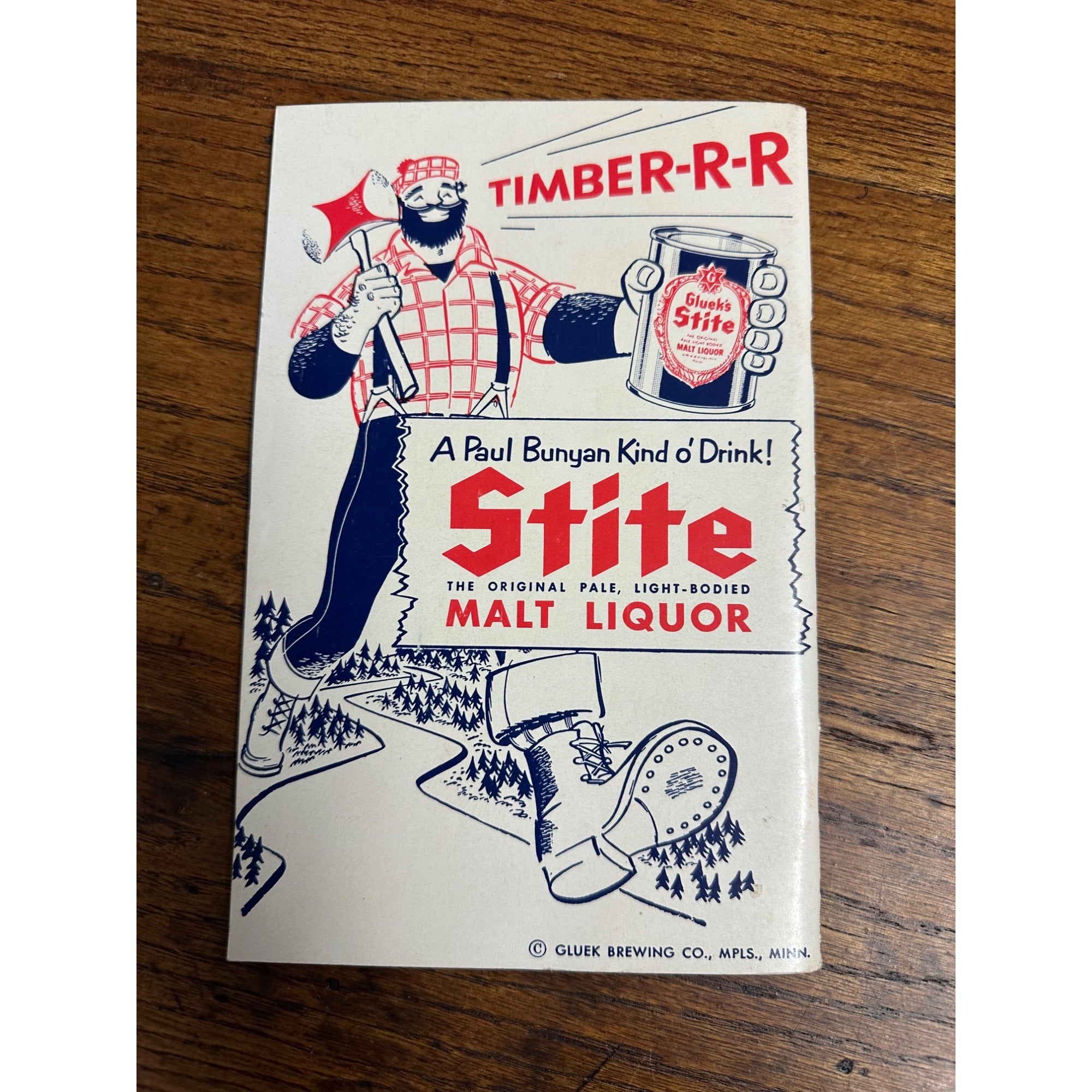 Vintage 1940s Gluek Beer Advertising Recipe Booklets Wild Game + Seafood Lot