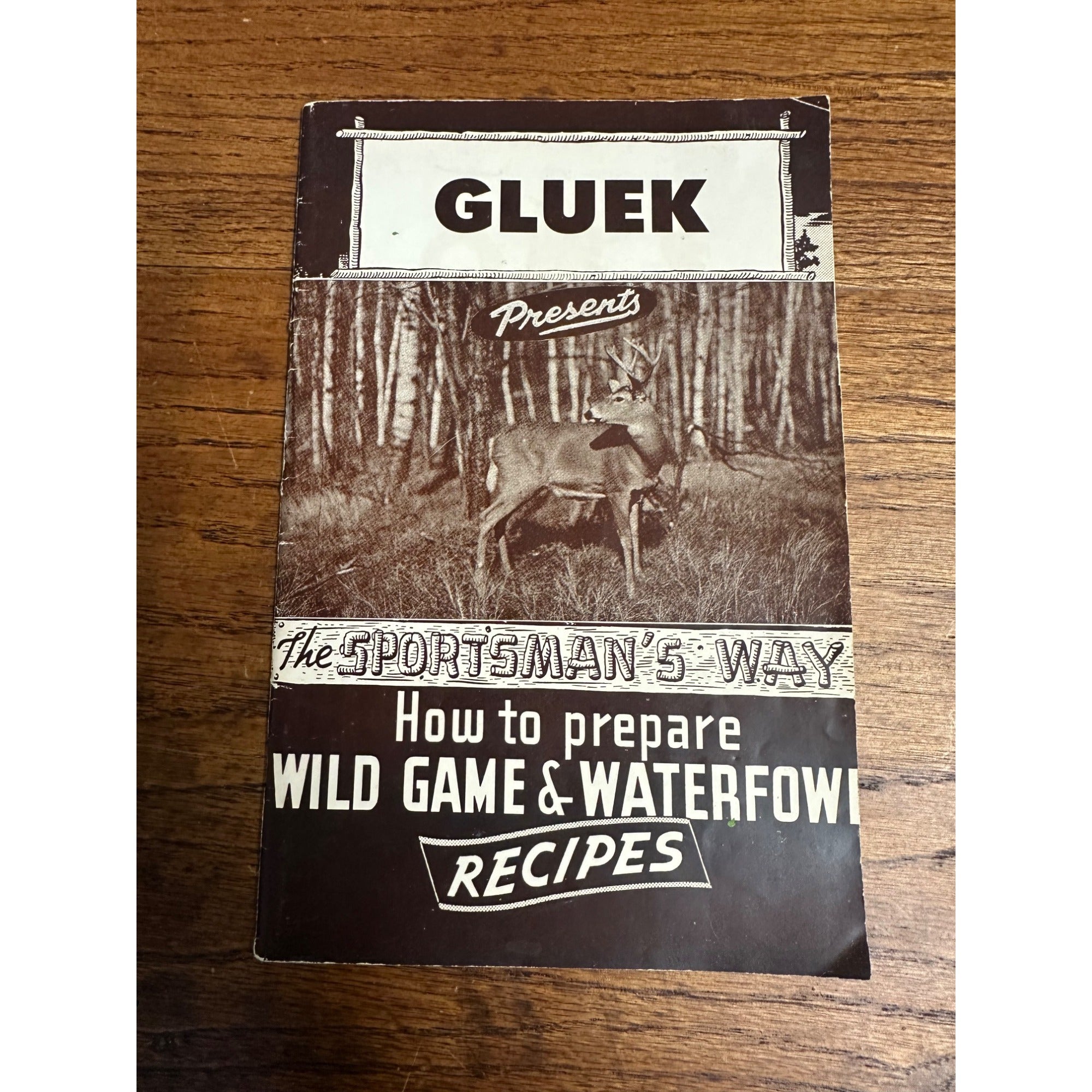 Vintage 1940s Gluek Beer Advertising Recipe Booklets Wild Game + Seafood Lot