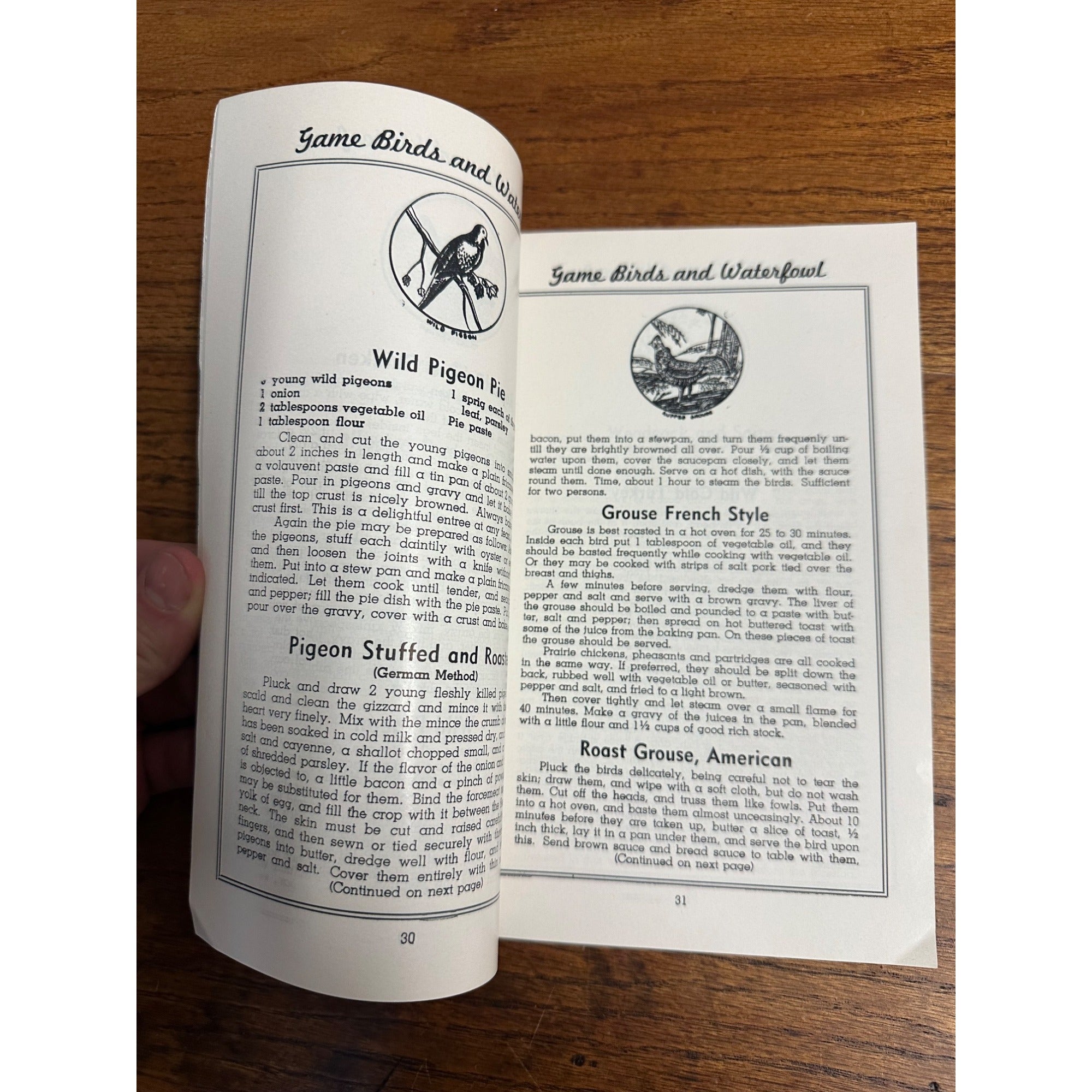 Vintage 1940s Gluek Beer Advertising Recipe Booklets Wild Game + Seafood Lot