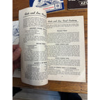 Vintage 1940s Gluek Beer Advertising Recipe Booklets Wild Game + Seafood Lot