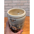 Leinenkugels 1990 Limited Beer Stein Limited Edition 1/1800 Produced 7.5” Tall