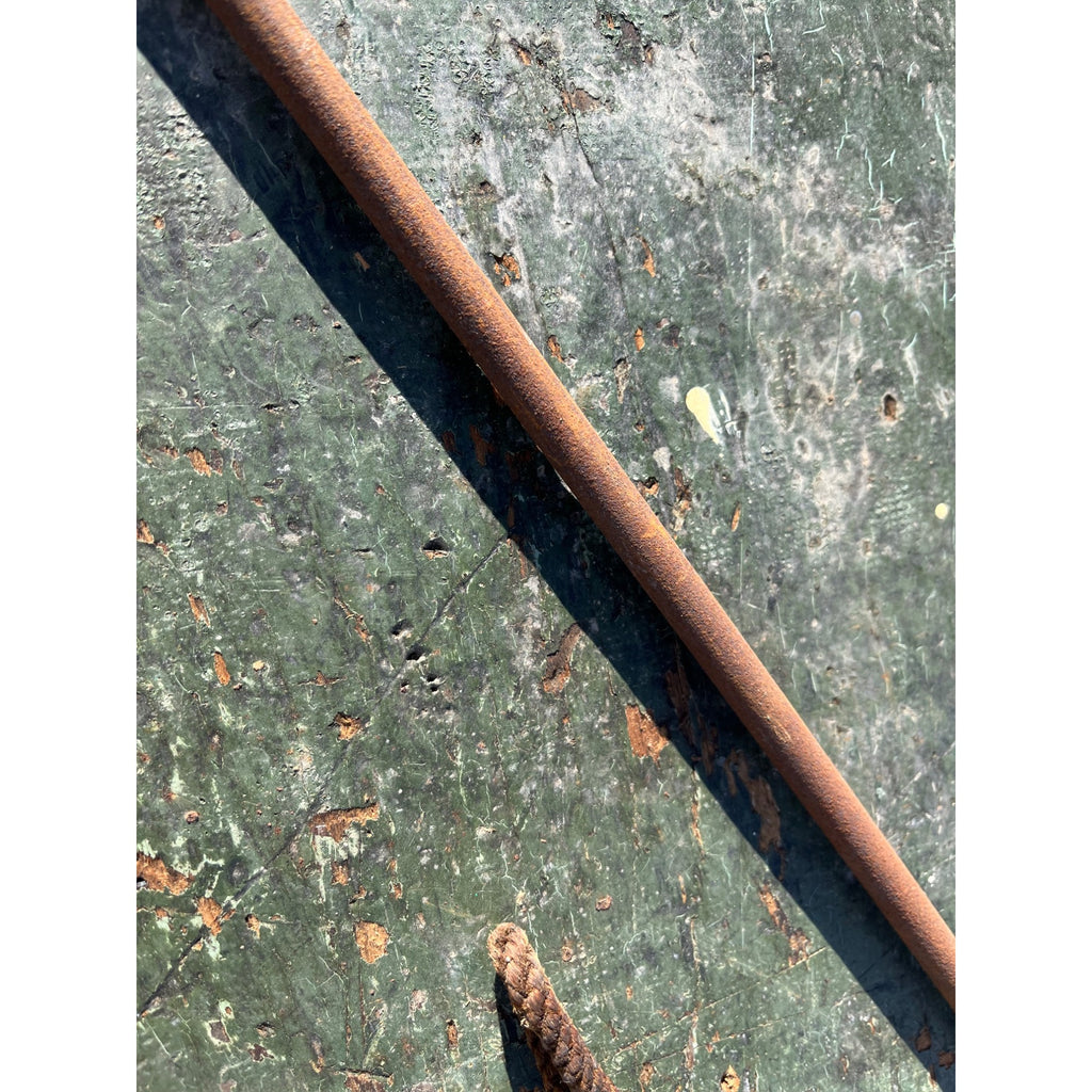 Antique Wrought Iron Fishing Gaff Hook Harpoon Spear Tool Butcher's Meat Hook