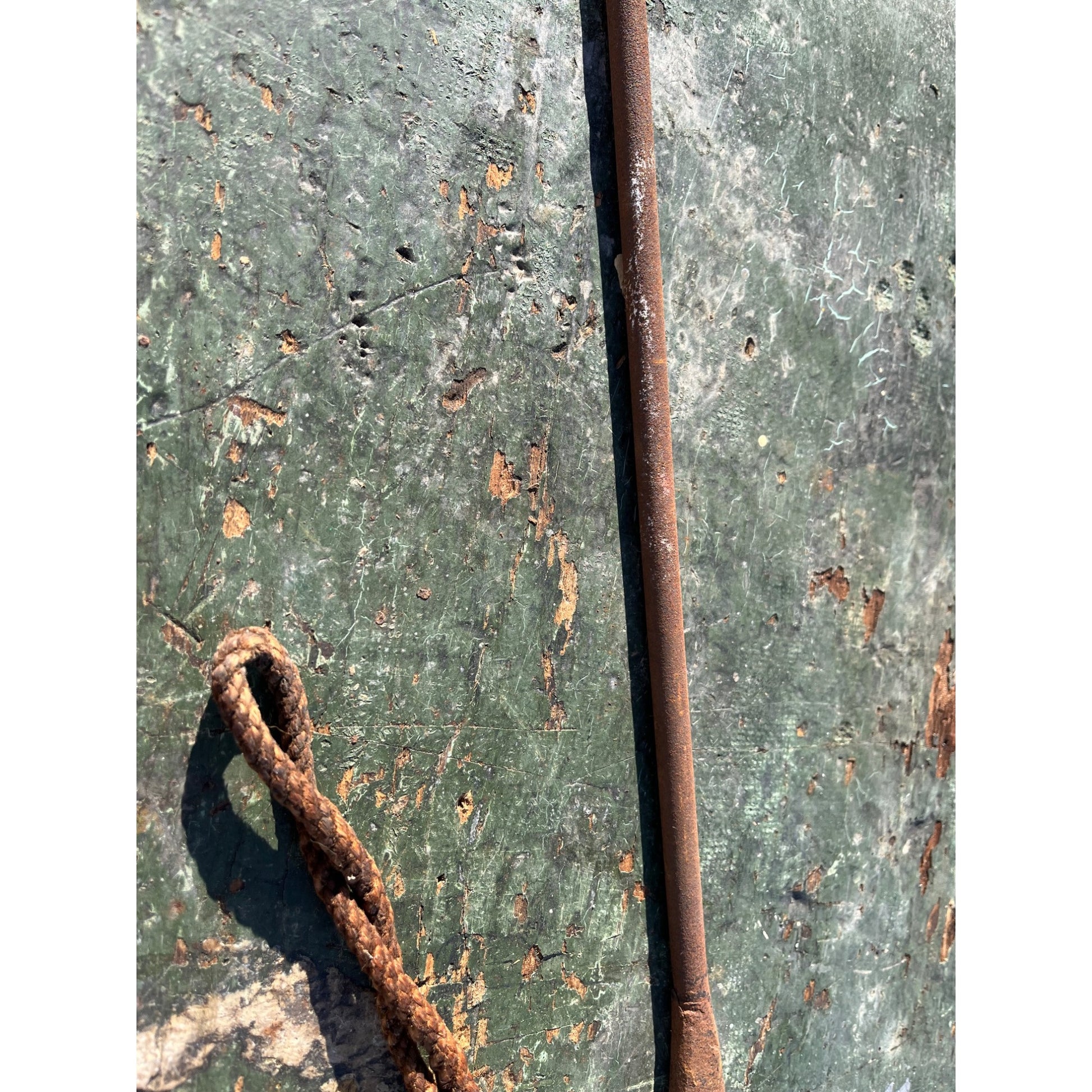 Antique Wrought Iron Fishing Gaff Hook Harpoon Spear Tool Butcher's Meat Hook