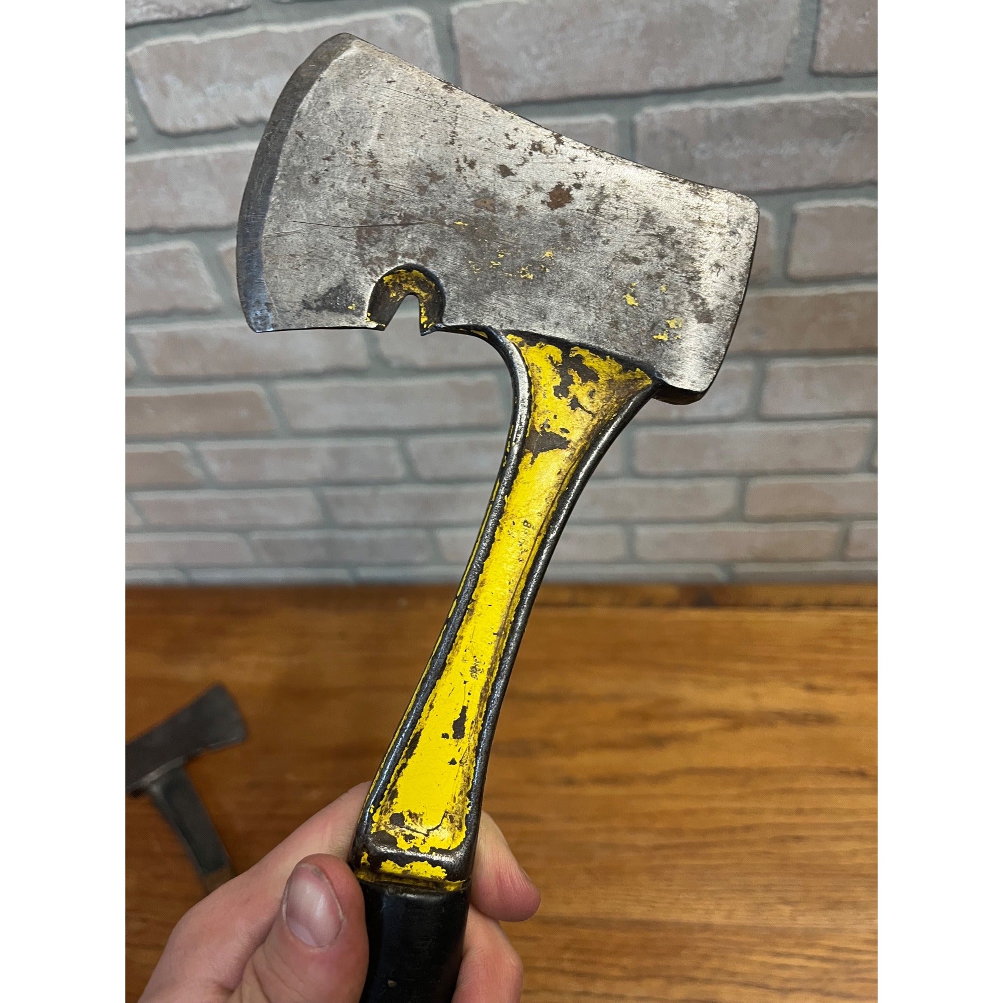 Bridgeport BSA boy scouts hatchet axe rubber handle grip USA vintage