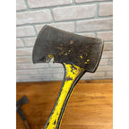 Bridgeport BSA boy scouts hatchet axe rubber handle grip USA vintage