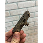 Antique Stanley Patent 1896 Ornate Cast Iron Pocket Level Tool
