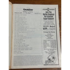 1995 Dallas Cowboys vs Green Bay Packers Gameday Program Press 1994 Playoffs