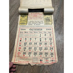 Vintage 1908 Chattanooga Medicine Co Advertising Sign Calendar Black Draught