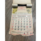 Vintage 1908 Chattanooga Medicine Co Advertising Sign Calendar Black Draught