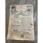 Vintage 1908 Chattanooga Medicine Co Advertising Sign Calendar Black Draught