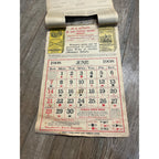Vintage 1908 Chattanooga Medicine Co Advertising Sign Calendar Black Draught