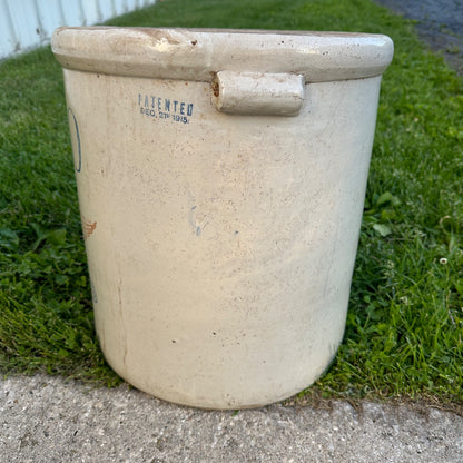 Antique Stoneware Red Wing 10 Gallon Crock