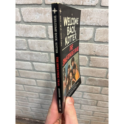 Vintage 1976 Welcome Back Kotter The Sweathog Trail Paperback Book