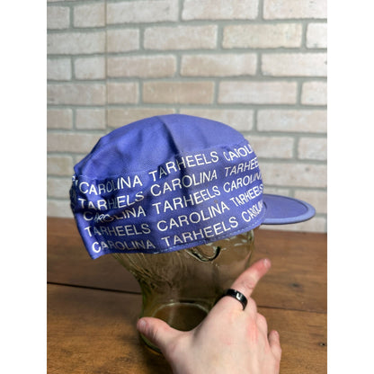 VINTAGE 1970S UNC TARHEELS NORTH CAROLINA TRUCKER HAT BLUE