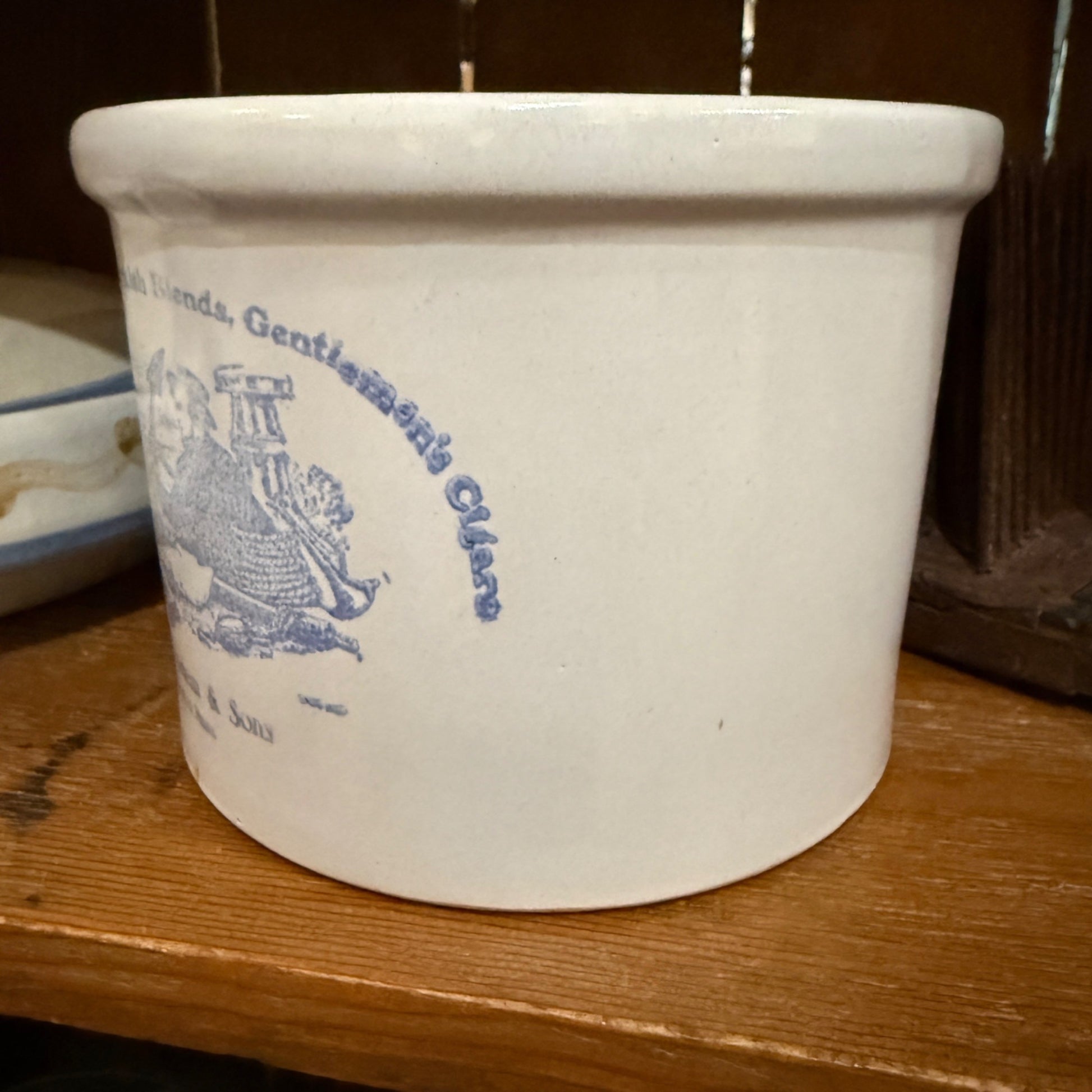 USA Stoneware Pottery Crock Hendrik Daarlem & Sons Pipe Tobacco & Cigars Humidor