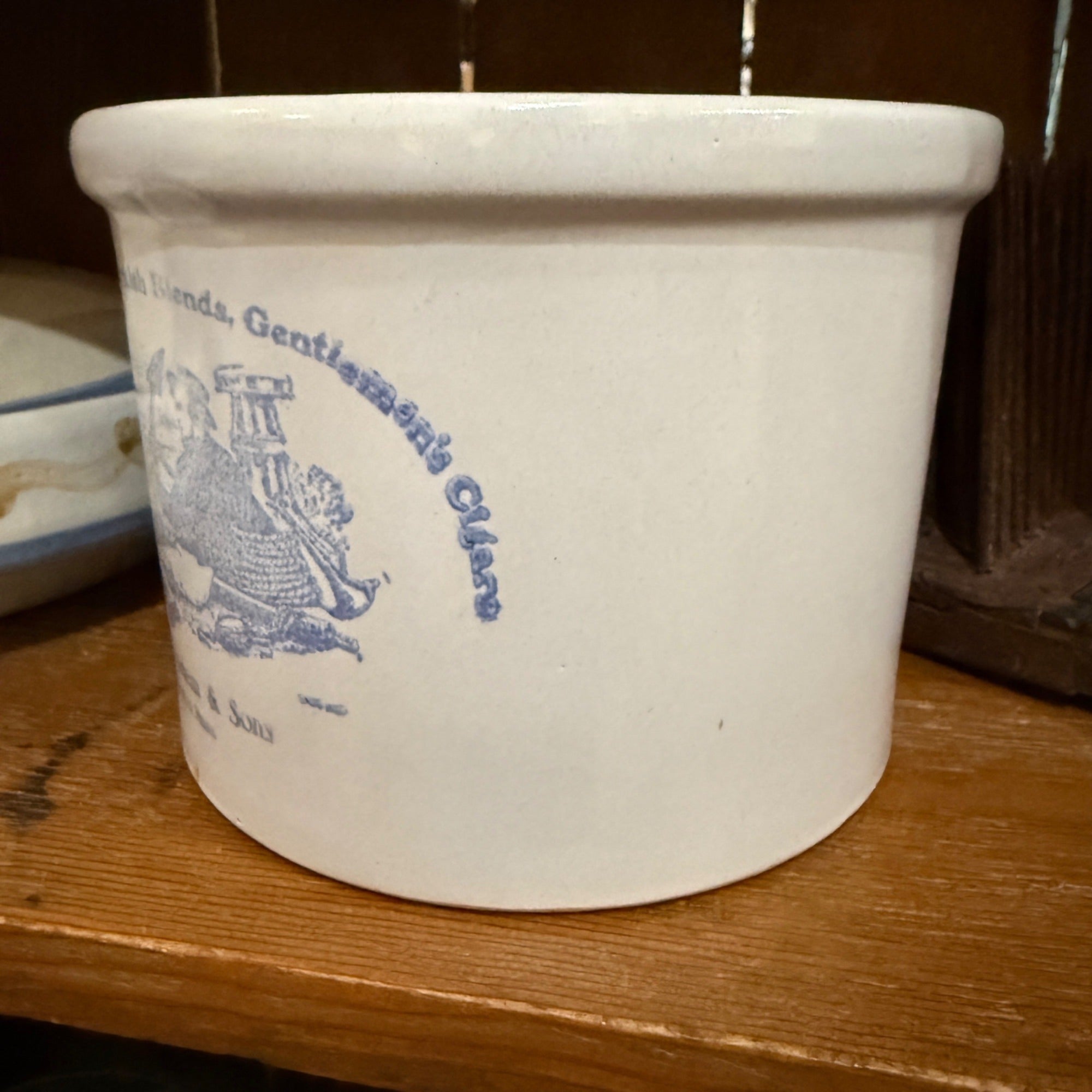 USA Stoneware Pottery Crock Hendrik Daarlem & Sons Pipe Tobacco & Cigars Humidor