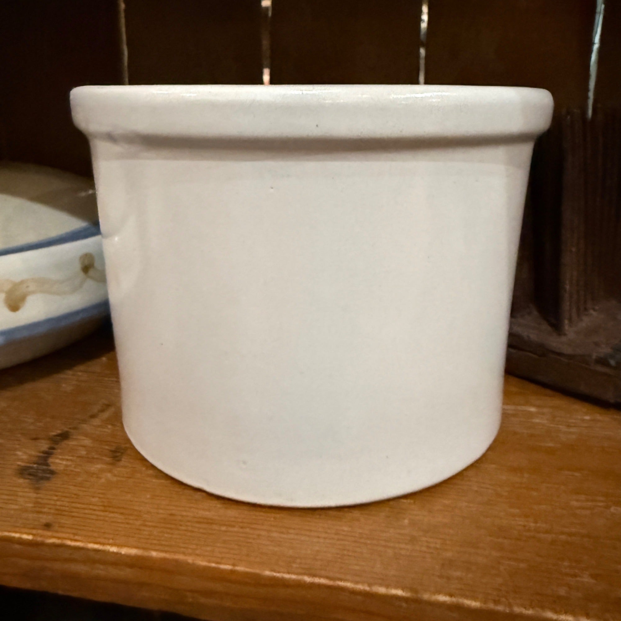 USA Stoneware Pottery Crock Hendrik Daarlem & Sons Pipe Tobacco & Cigars Humidor