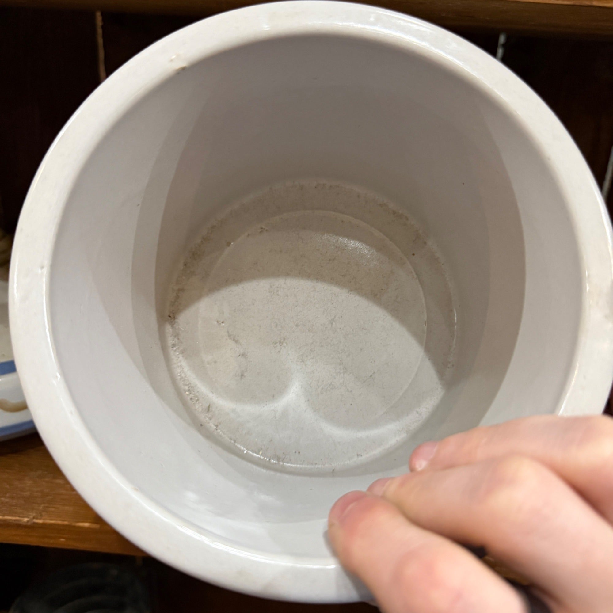 USA Stoneware Pottery Crock Hendrik Daarlem & Sons Pipe Tobacco & Cigars Humidor