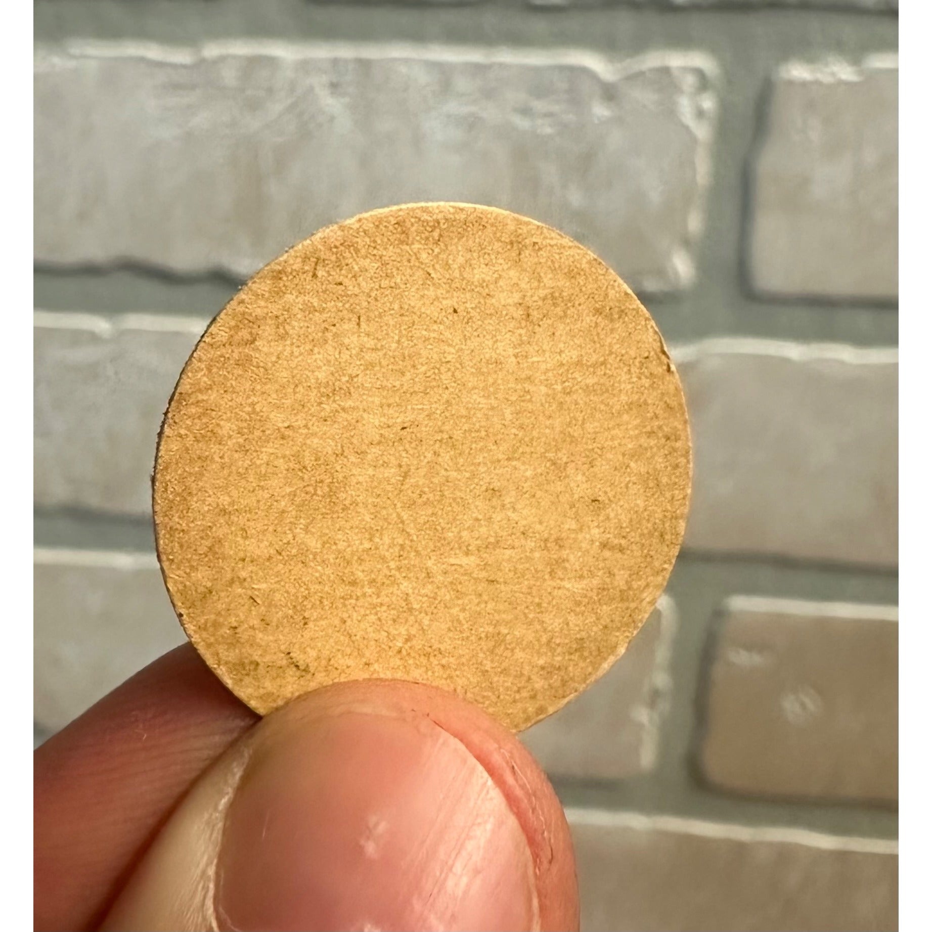 Milk Bottle Cap - Carnival Dairy Farm - Algoma, (Wisconsin) Wis WI - Green Spot Orange