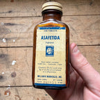 Vintage Warner Asafetida Tablets Drug Store Pharmacy Medicine Bottle FULL