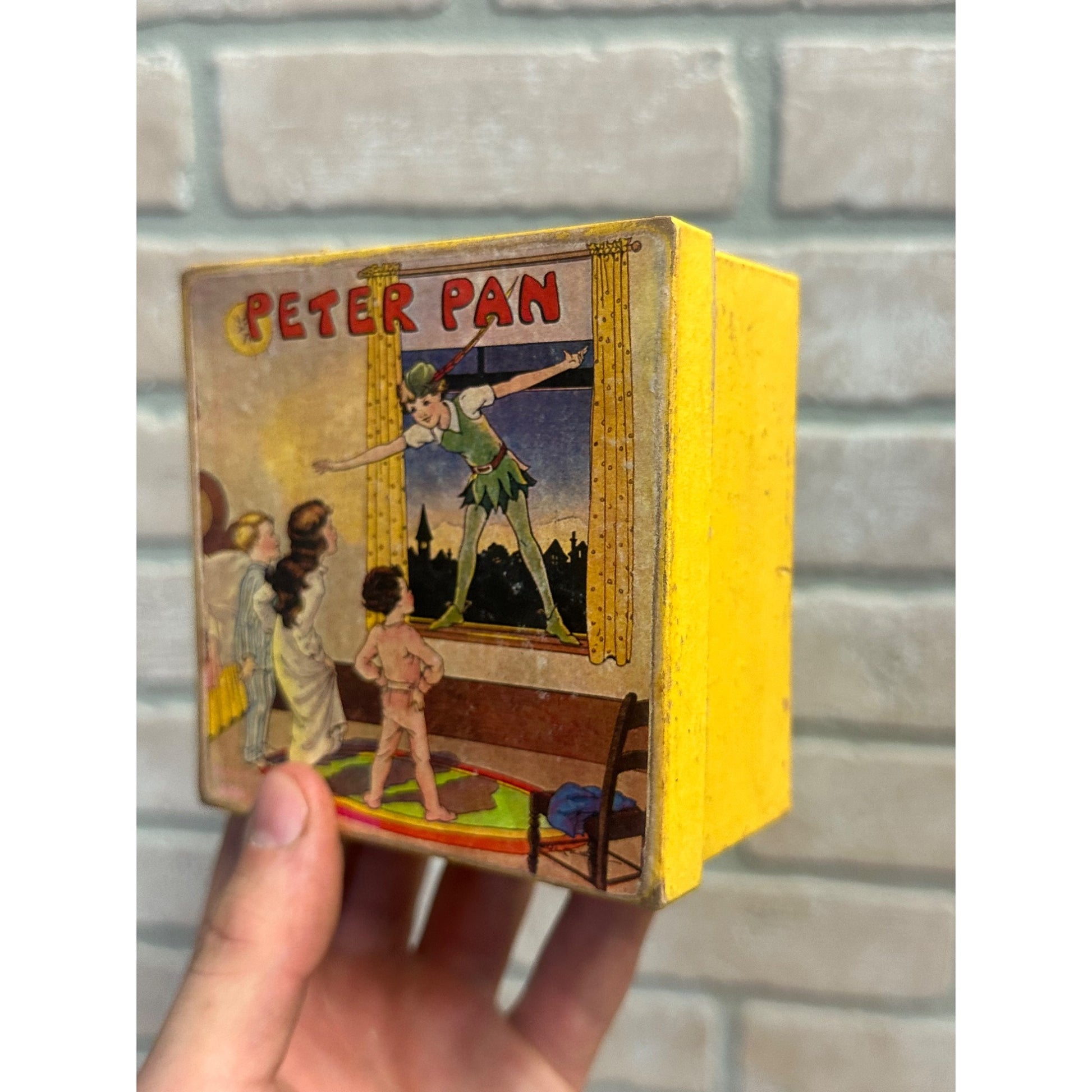 Vintage Childrens Stories Boxes Artist Cheryl Slifer Folk Art Out On A Limb