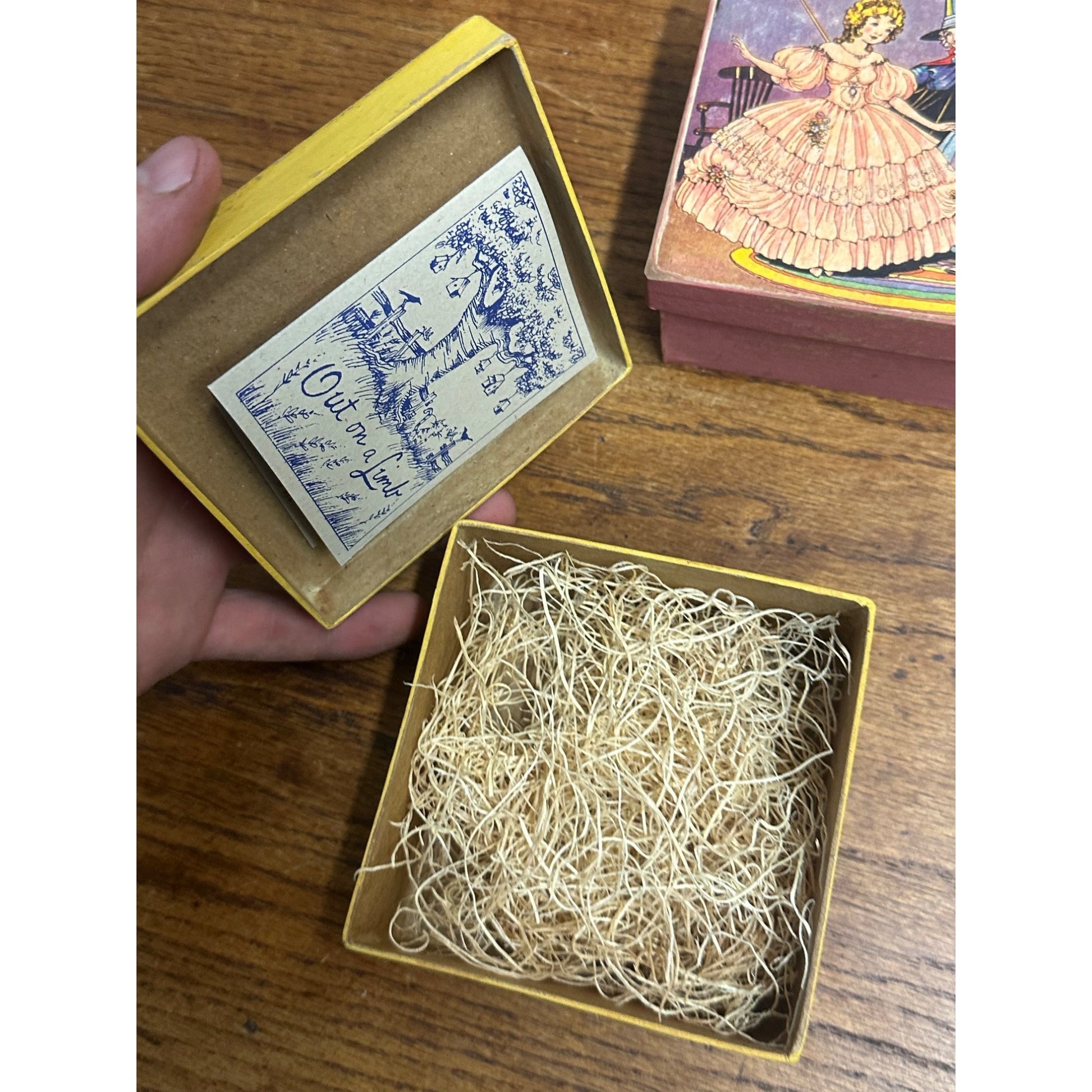 Vintage Childrens Stories Boxes Artist Cheryl Slifer Folk Art Out On A Limb