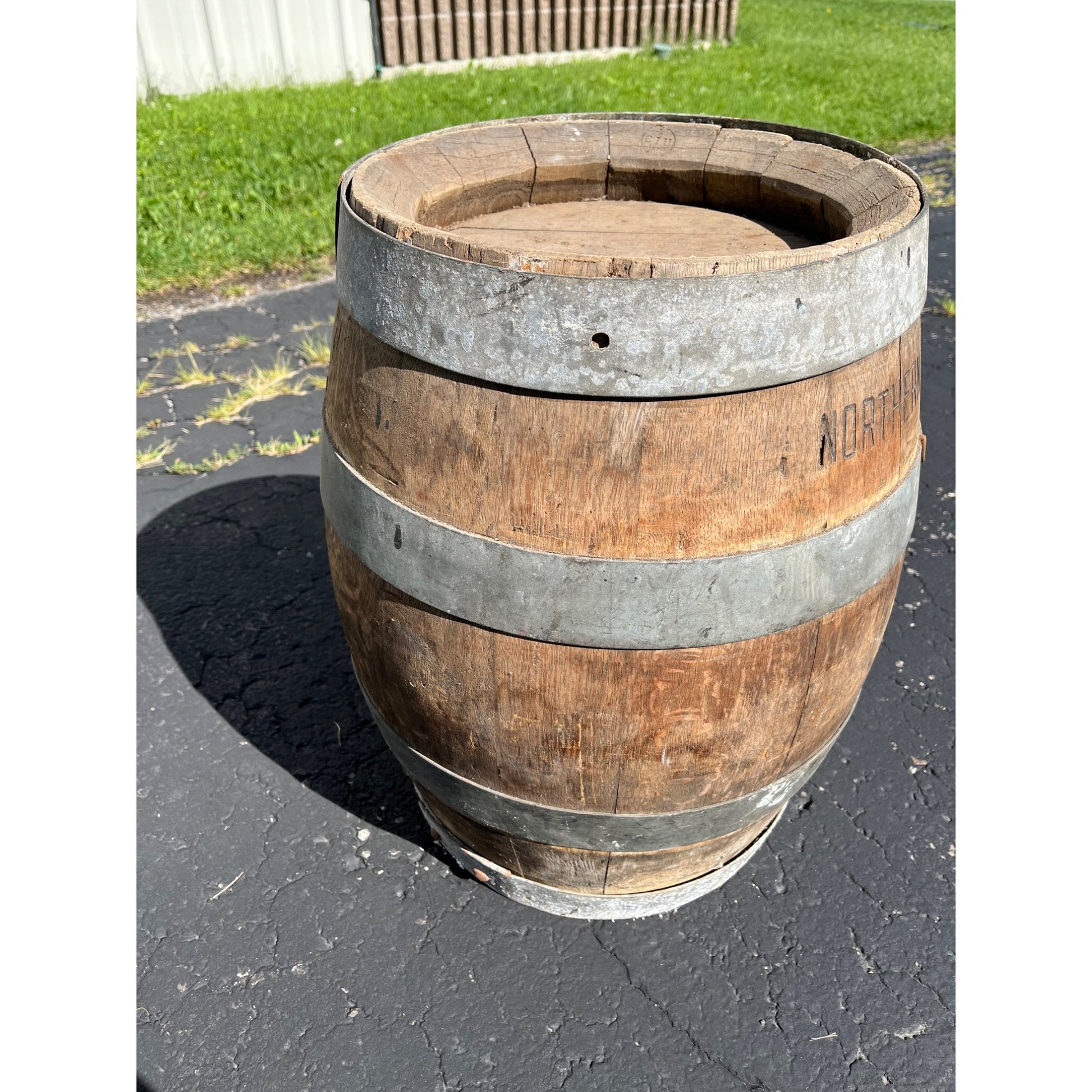 Original Northern Brewing Co. Superior Wisconsin Wooden Beer Keg Quarter Barrel