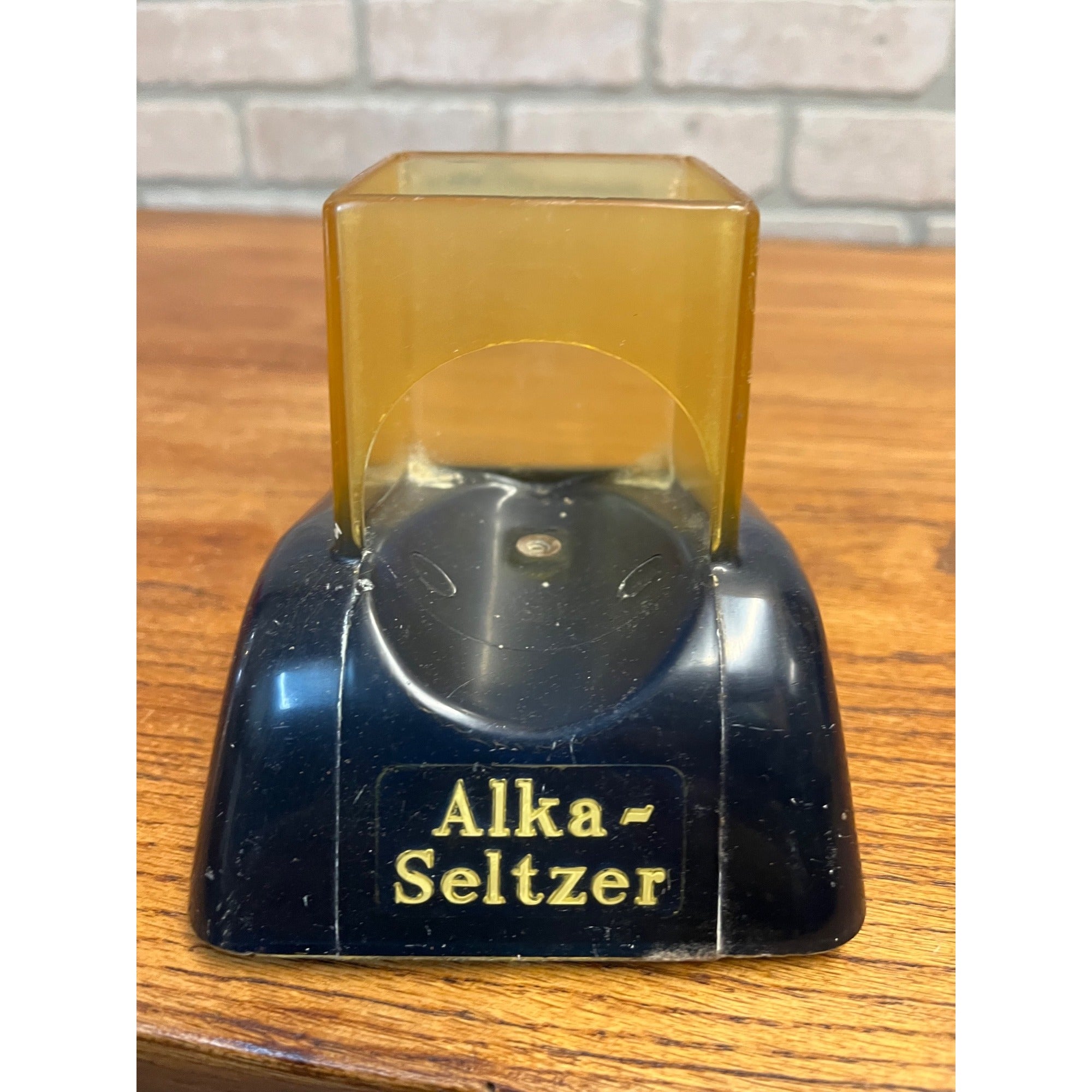Vintage Alka-Seltzer Store Display Dispenser Advertising Pharmaceutical Drug Store