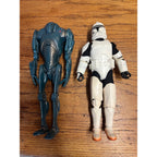 Star Wars 1/6 Scale 12" Action Figures Stormtrooper & Super Battle Droid 2002