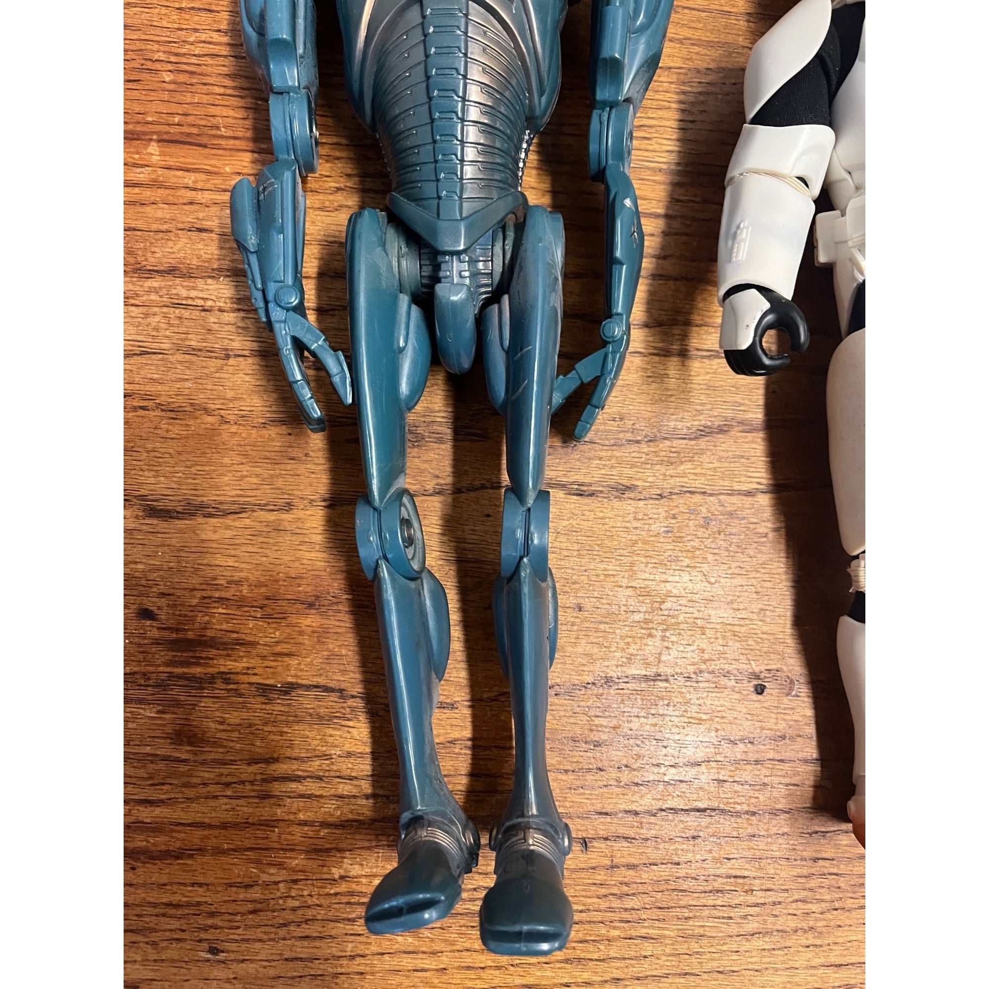 Star Wars 1/6 Scale 12" Action Figures Stormtrooper & Super Battle Droid 2002